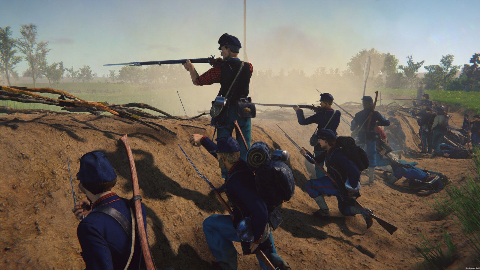 《骑马与砍杀：拿破仑战争》制作者美国内战新作《自由的战吼》Steam页面终于上线