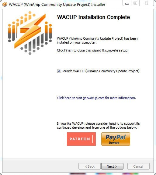 非官方Winamp维护版WACUP下载