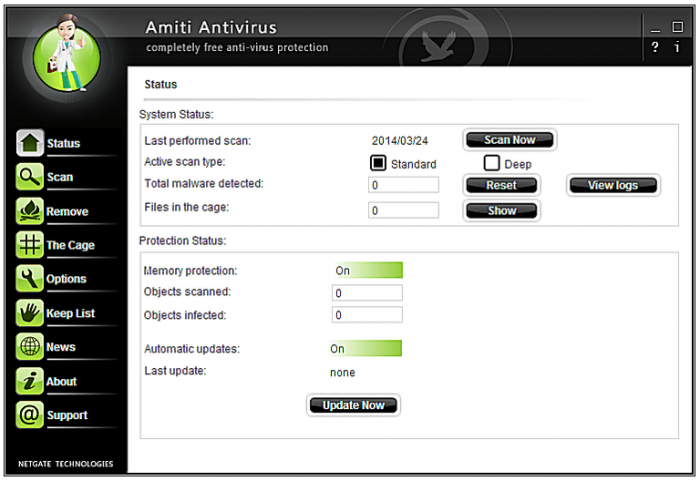 NetGate Amiti Antivirus 2019(安全防护软件)