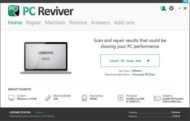ReviverSoft PC Reviver绿色绿色版